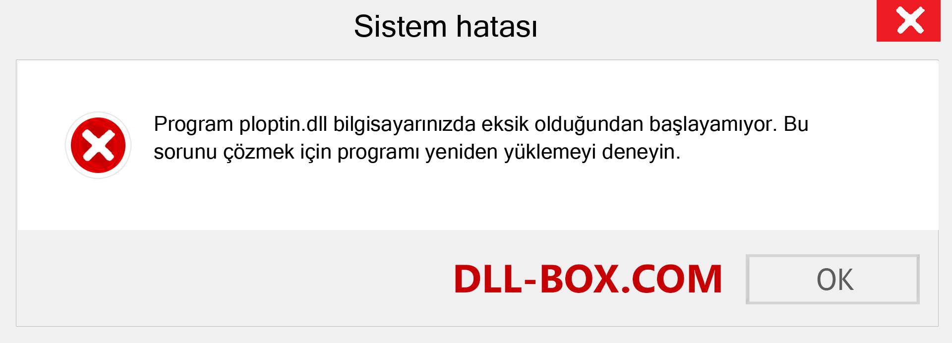 ploptin.dll dosyası eksik mi? Windows 7, 8, 10 için İndirin - Windows'ta ploptin dll Eksik Hatasını Düzeltin, fotoğraflar, resimler